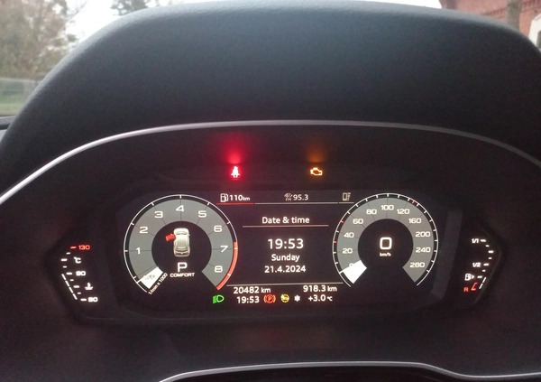 Audi Q3 cena 172000 przebieg: 20582, rok produkcji 2023 z Zawadzkie małe 137